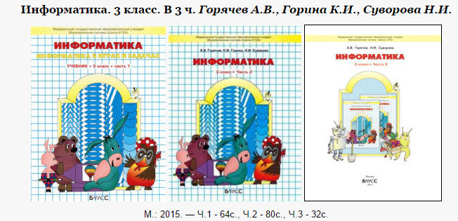 Информатика горячев 3 класс презентации к урокам